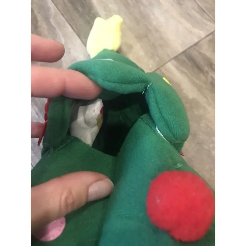 NEW Mudpie Babies “My first Christmas Tree” Plush Toy W/Ornaments - Picture 6 of 8